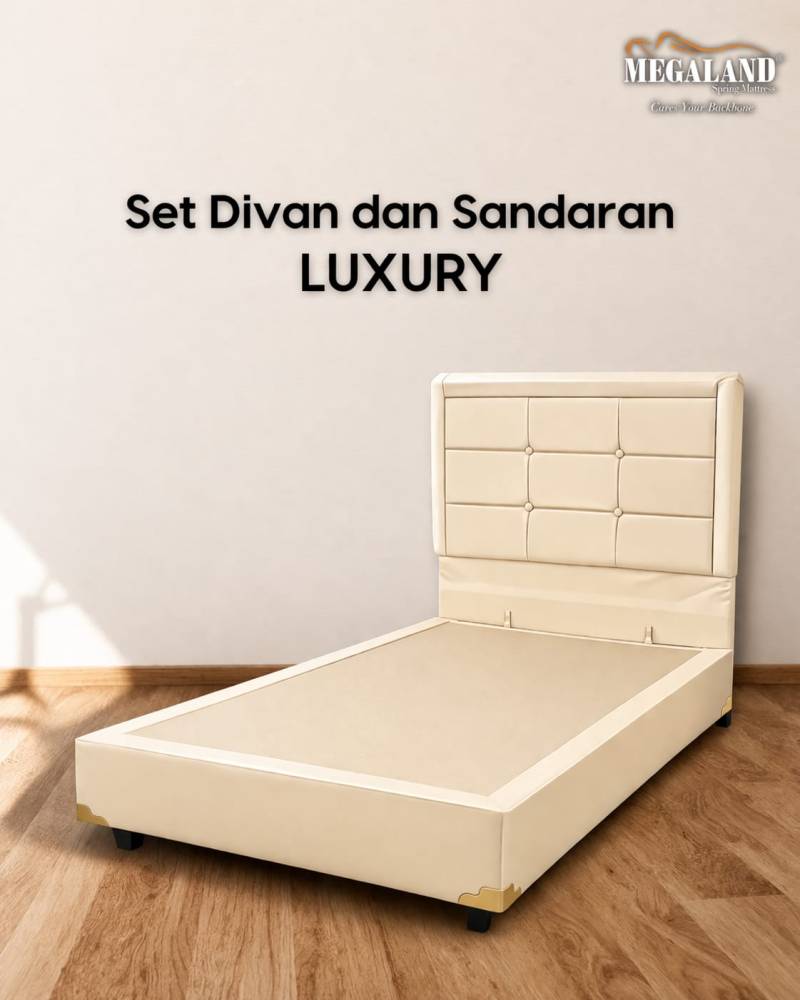 DIVAN LUXURY KREM 120X200 MEGALAND