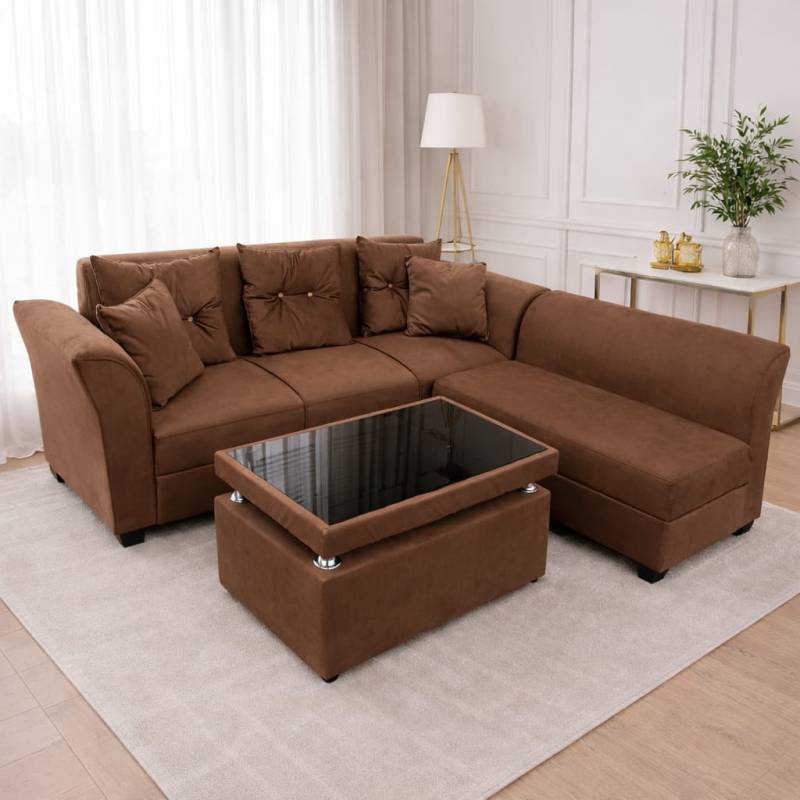 SOFA SAVITA CAMELO COKELAT