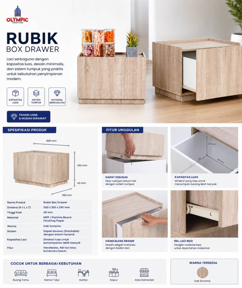 NAKAS RUBIC BOX DRAWER