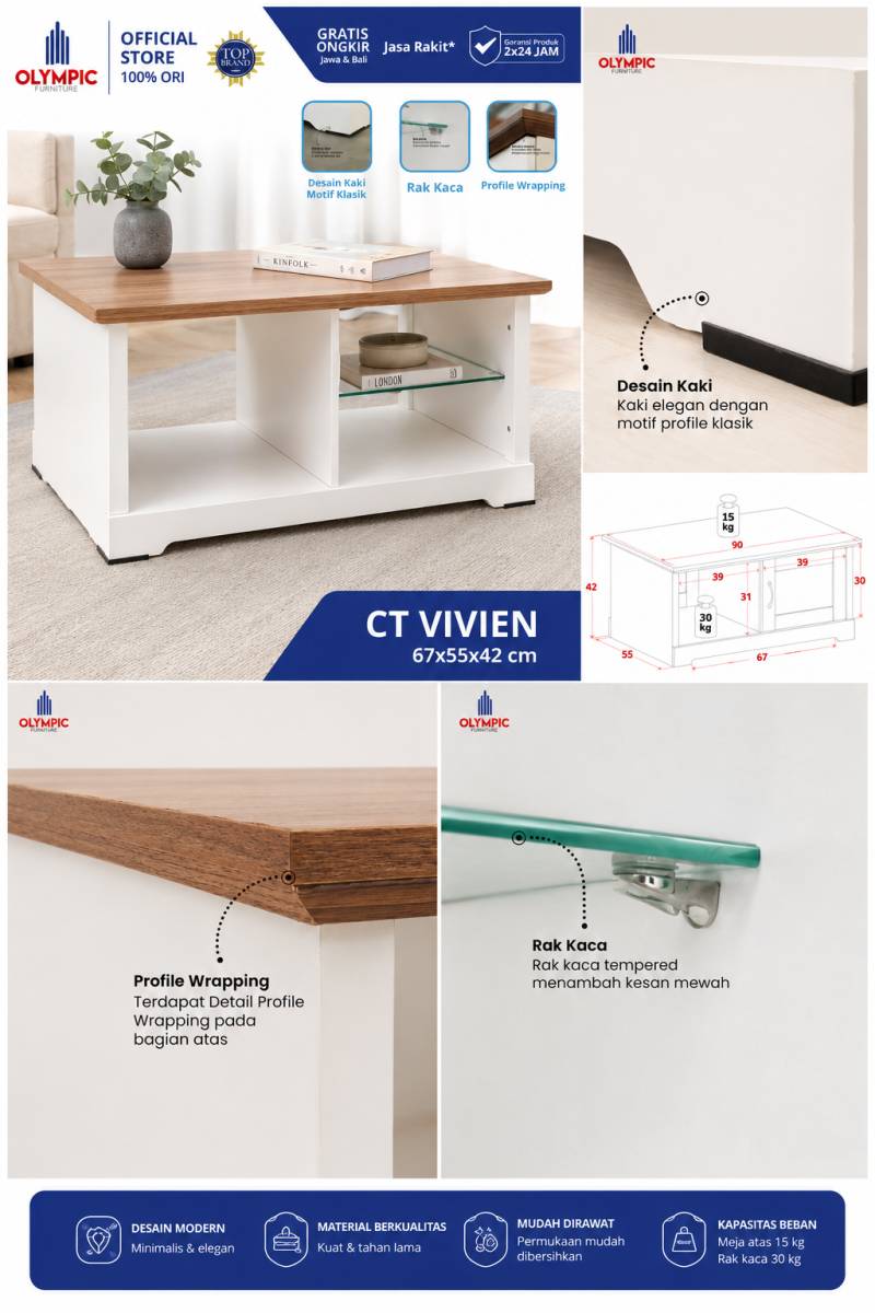 MEJA TAMU VIVIEN