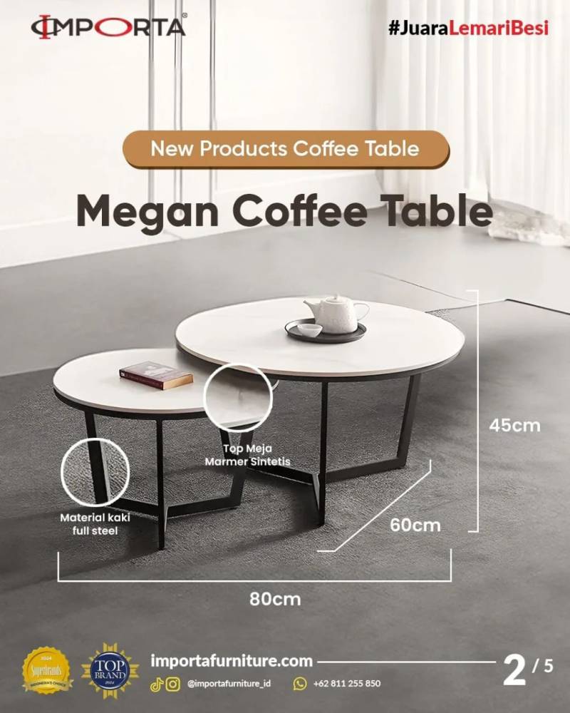 MEJA TAMU CT MEGAN 