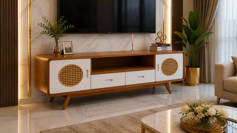 BIFET TV JATI ROTAN RADIO 150CM