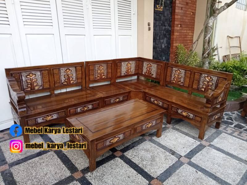 KURSI SUDUT JATI TERATAI PS
