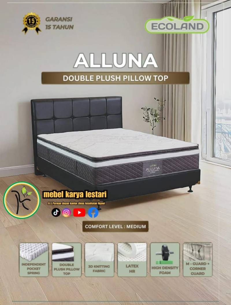 ALLUNA POCKET LATEX 160X200