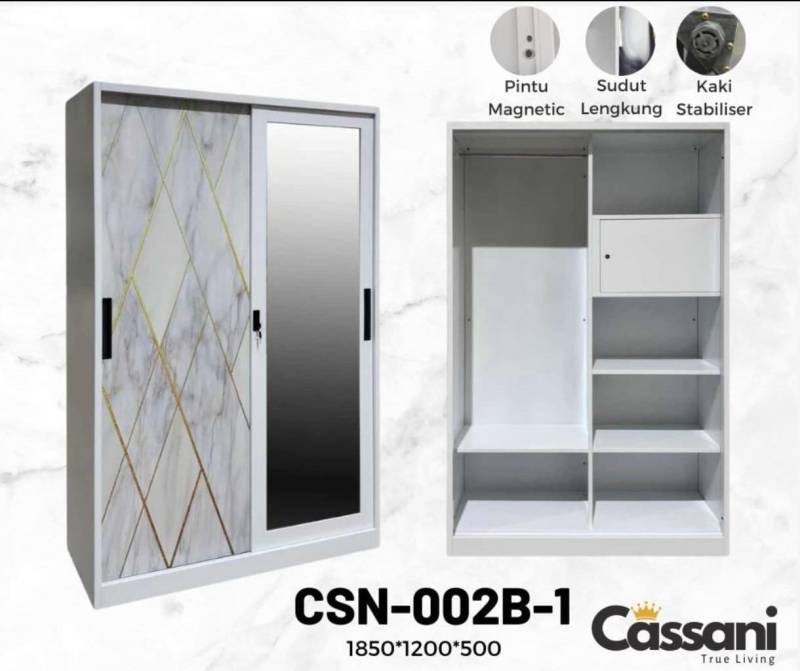 LEMARI BESI P2 120 CSN02B-01