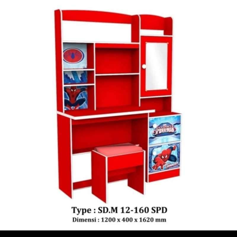 MEJA BELAJAR SPIDERMAN KEA PANEL SD. M 12-160SPD