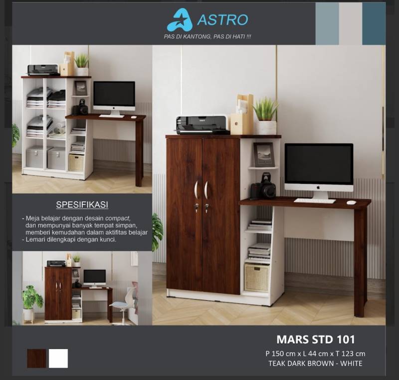 MEJA BELAJAR MARS STD 101 ASTRO
