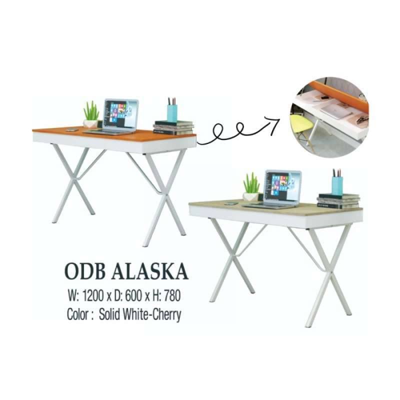 MEJA BELAJAR ODB ALASKA KAKI BESI