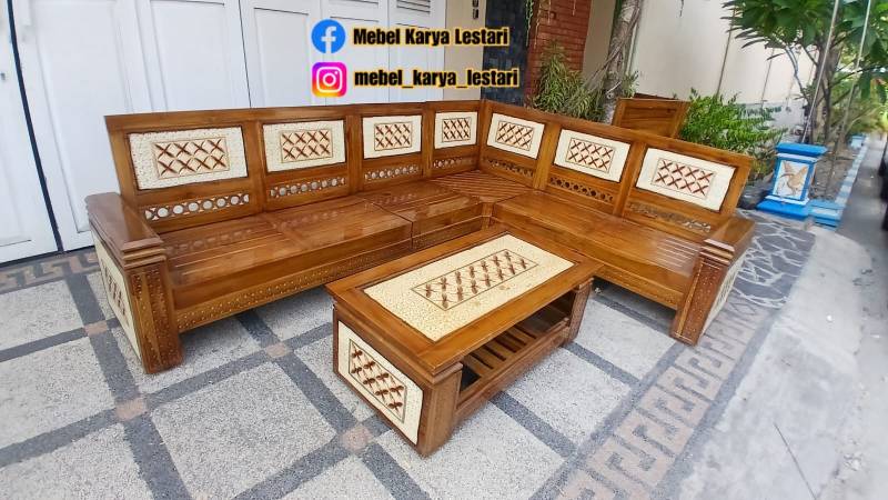 KURSI SUDUT JATI LV TUMPUK
