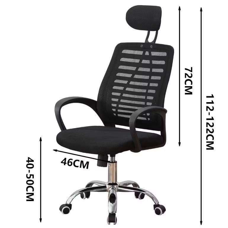 KURSI KANTOR HEADREST JARING
