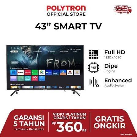 TV LED POLYTRON 43CV8869